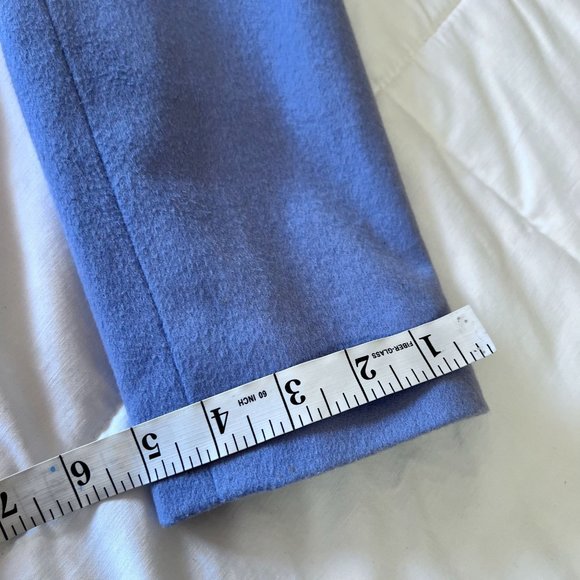 Ann Taylor Loft virgin wool,blazer periwinkle women's sz 4, light blue - Picture 14 of 16